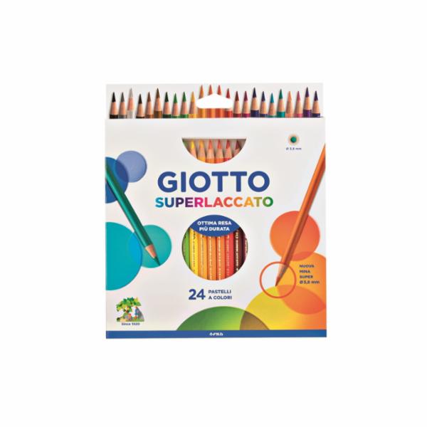 PASTELLI 24 PEZZI FILA GIOTTO SUPERLACCATO