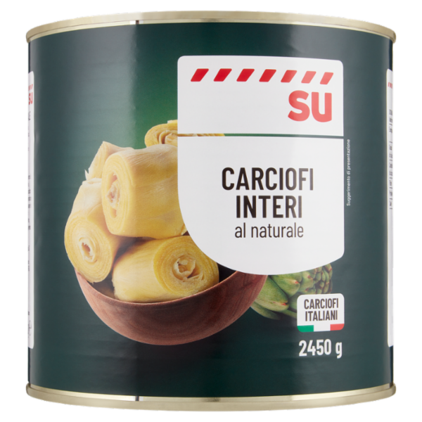 Sù Carciofi Interi al Naturale 2450 g