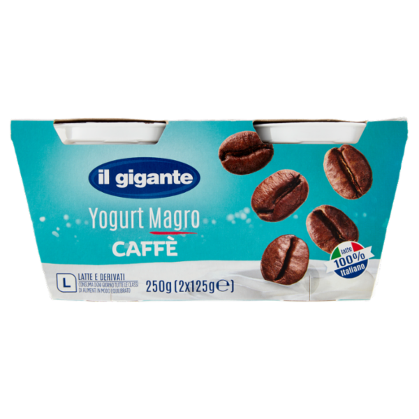 IL GIGANTE Yogurt Magro Caffè 2 x 125 g