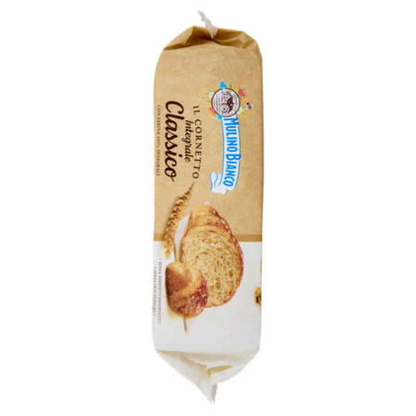 Mulino Bianco Cornetti Integrali Merenda con 100% Farina Integrale 6 pezzi 240g