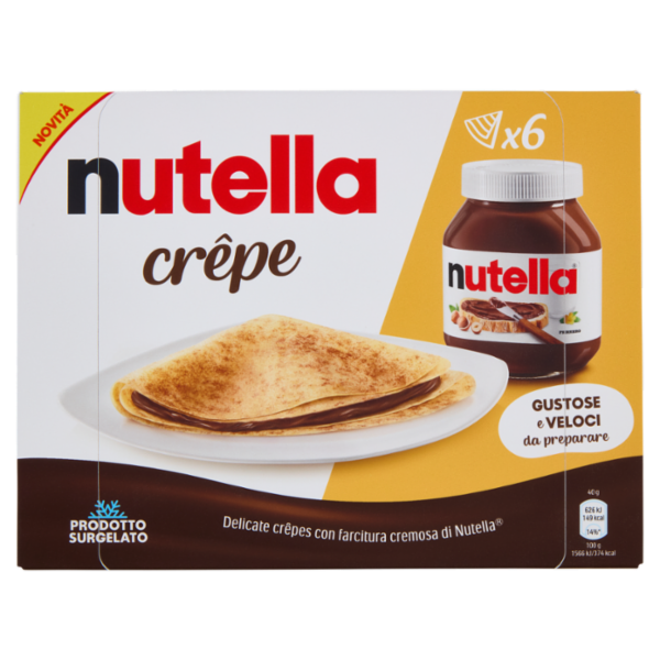 nutella crêpe 6 x 40 g