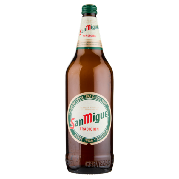 SAN MIGUEL Tradición Birra lager spagnola bottiglia 1 l