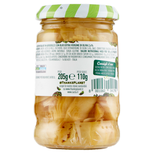 Saclà Sfiziolì Carciofini Tagliati 205 g