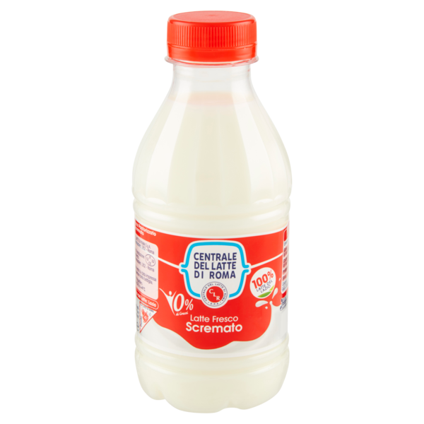 Centrale del Latte di Roma 0% di Grassi Latte Fresco Scremato 500 ml
