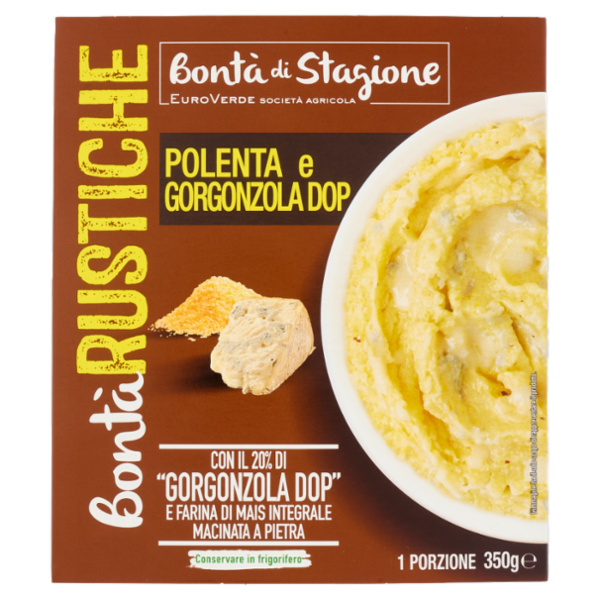Bontà di Stagione Bontà Rustiche Polenta e Gorgonzola DOP 350 g