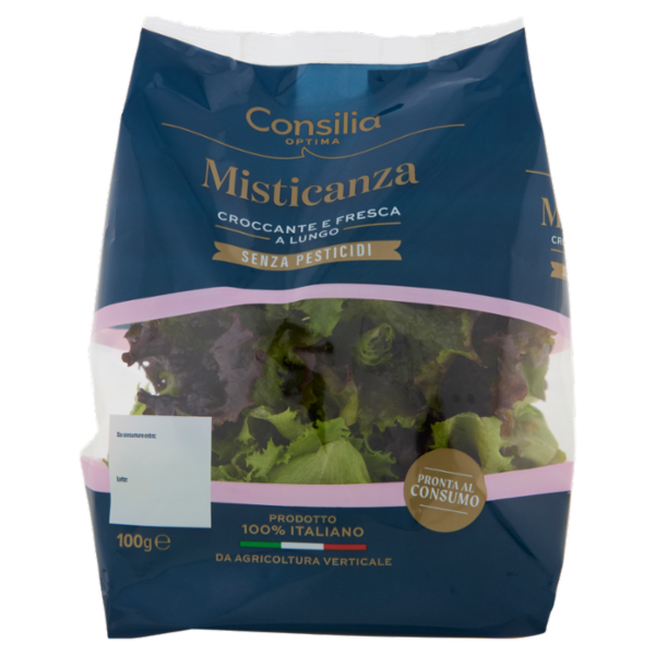 Consilia Optima Misticanza Lavata e Pronta per il Consumo 100 g