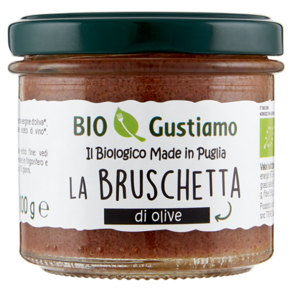Bio Gustiamo la Bruschetta di olive 100 g
