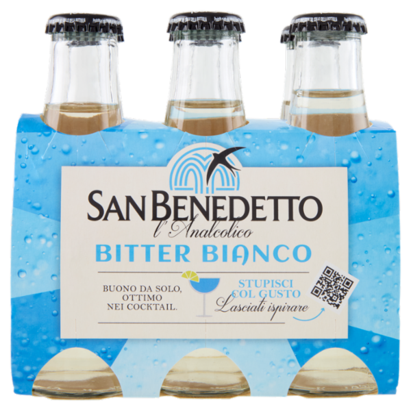 San Benedetto l'Analcolico Bitter Bianco 6 x 10 cl
