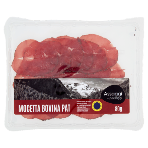Assaggi e paesaggi Mocetta Bovina PAT 80 g