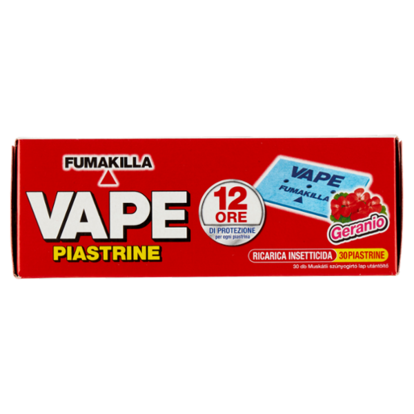 VAPE Piastrine Geranio 30 pz
