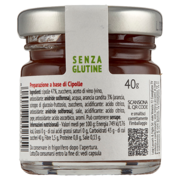 Lazzaris Cipolle salsa 40 g