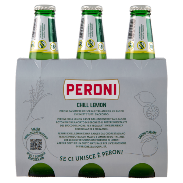 Peroni Chill Lemon Birra 3 x 33 cl