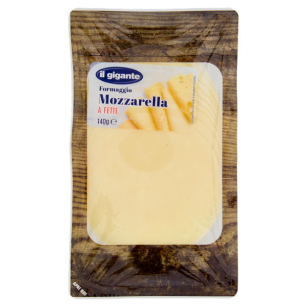 IL GIGANTE Formaggio Mozzarella a Fette 140 g