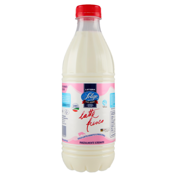 Latteria Soligo latte fresco Parzialmente Scremato 1000 ml