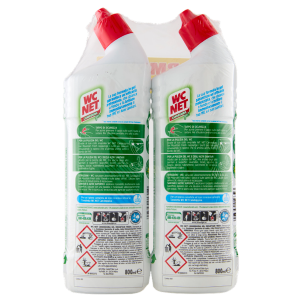 WC Net Candeggina gel Mountain Fresh 2 x 800 ml