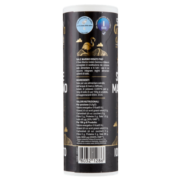 Gemma di mare Sale Marino Iodato fino 250 g
