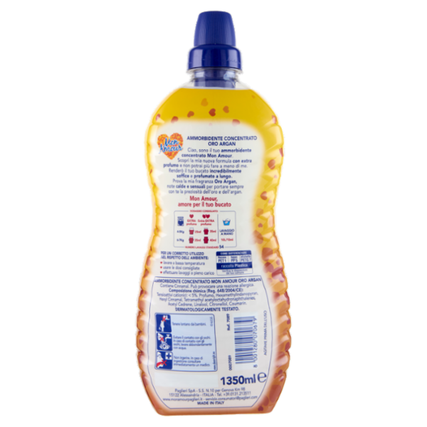 Mon Amour Ammorbidente Concentrato Oro Argan 1350 ml