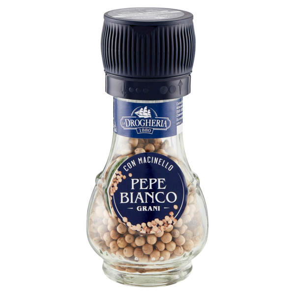 La Drogheria 1880 Pepe Bianco Grani con Macinello 45 g