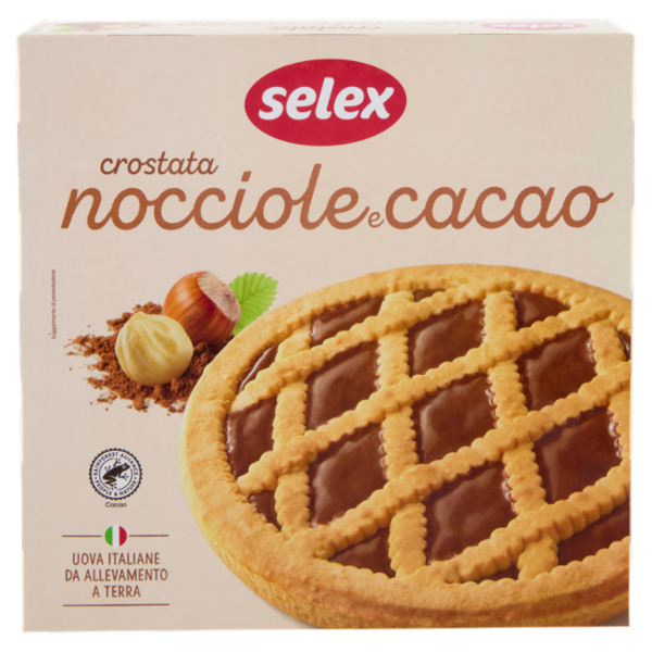 Selex Crostata con Crema alle Nocciole e Cacao 380 g