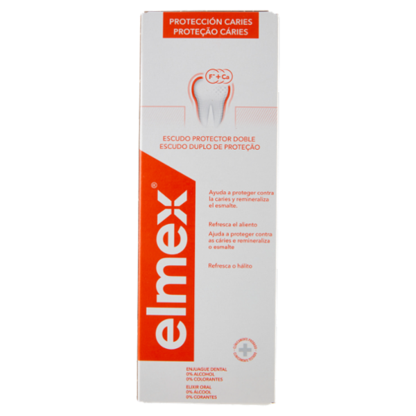 elmex collutorio Protezione Carie rinfresca l'alito 400 ml