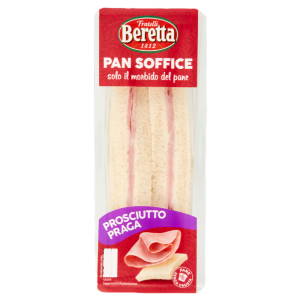Fratelli Beretta Pan Soffice Prosciutto Praga 140 g