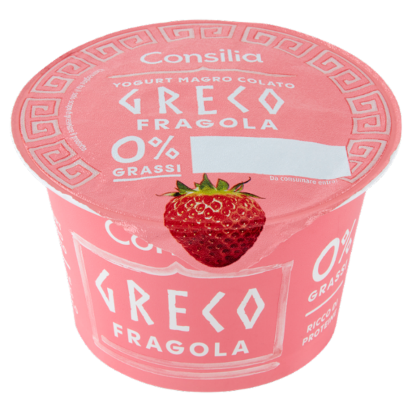 Consilia Yogurt Greco Magro Fragola 150 g