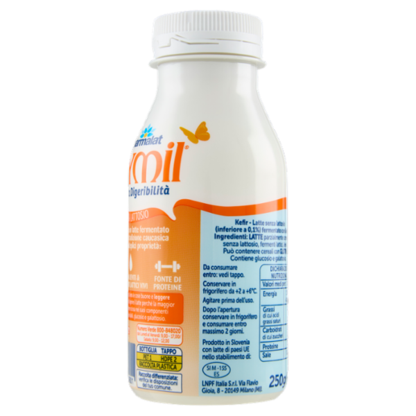 ZYMIL Alta Digeribilità Senza Lattosio Kefir Bianco naturale 250 g