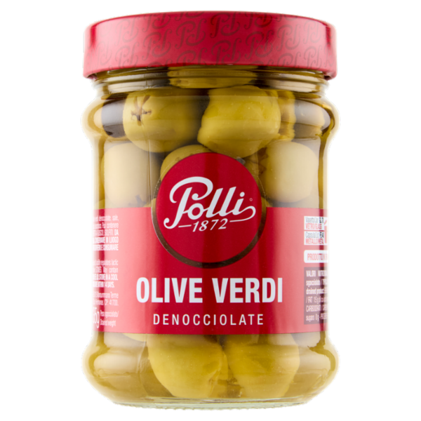 Polli Olive Verdi Denocciolate 290 g