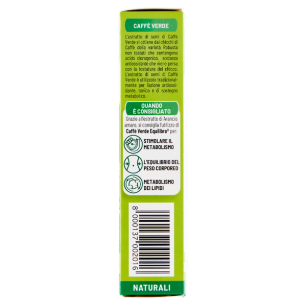 equilibra Caffè Verde Sostegno Metabolico 40 Capsule 24,8 g