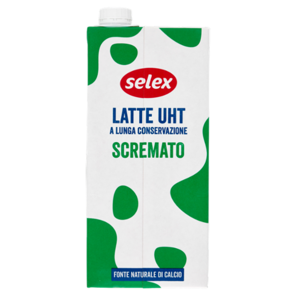 Selex Latte Uht Scremato 1 L