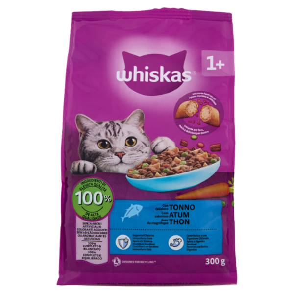Whiskas Crocchette con delizioso Tonno 300g