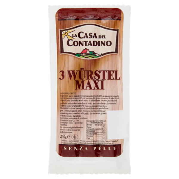La Casa del Contadino 3 Würstel Maxi 250 g