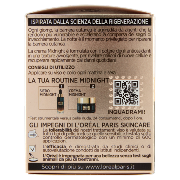 L'Oréal Paris Age Perfect Renaissance Cellulaire Midnight Cream complesso antiossidante, 50 ml
