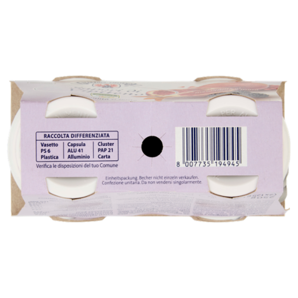 Sterzing Vipiteno Sapori di Vipiteno Yogurt al melograno e mora 2 x 125 g