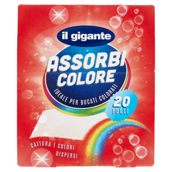 IL GIGANTE Assorbi Colore Fogli 20 pz