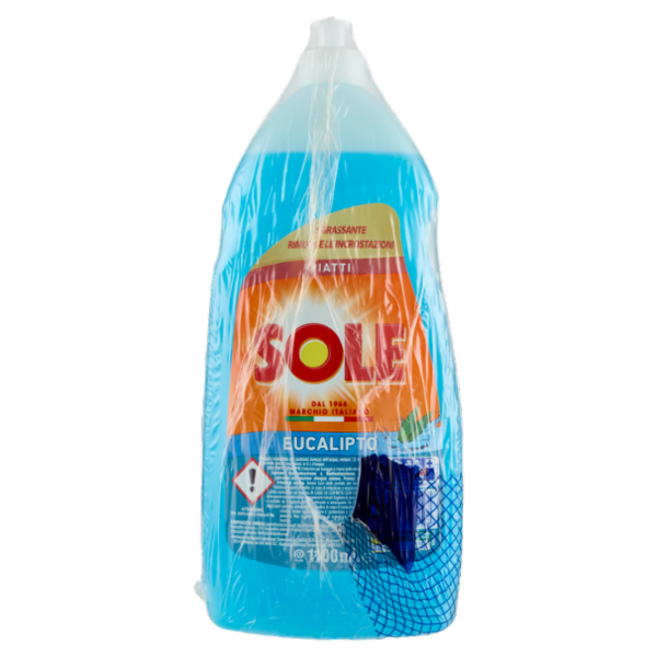 Sole Sapone Piatti Eucalipto 4 x 1,1 L