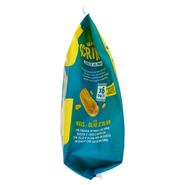 Morato Mini Scrikki Snack al Mais con Mais e Olio d'Oliva 6 x 35 g