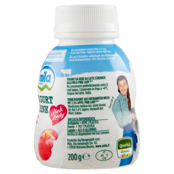 mila Yogurt Drink Mela Pink Lady 200 g