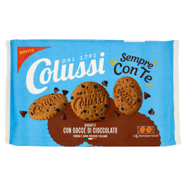 Colussi Sempre con Te Biscotti con Gocce di Cioccolato 288 g