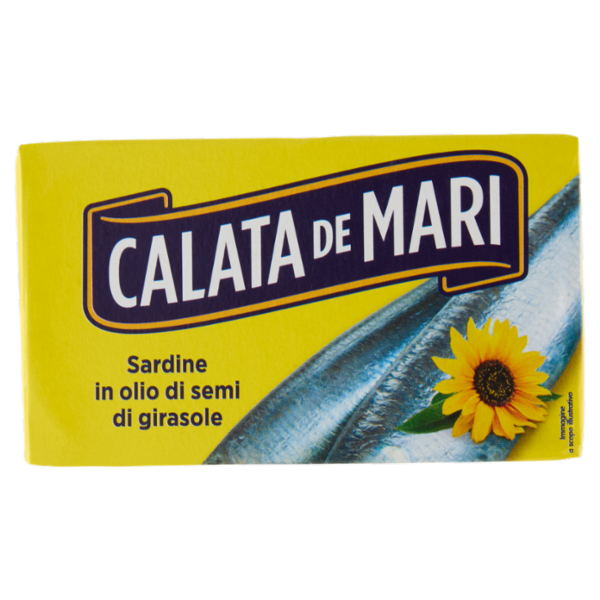 Calata de Mari Sardine in olio di semi di girasole 125 g
