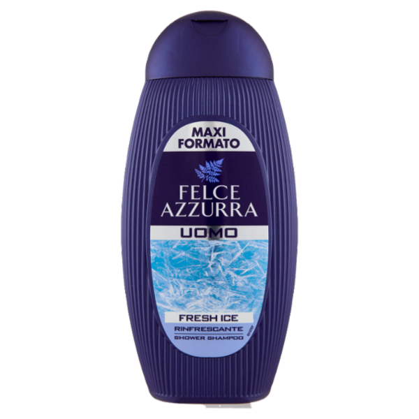 Felce Azzurra Uomo Fresh Ice Rinfrescante Shower Shampoo 400 ml