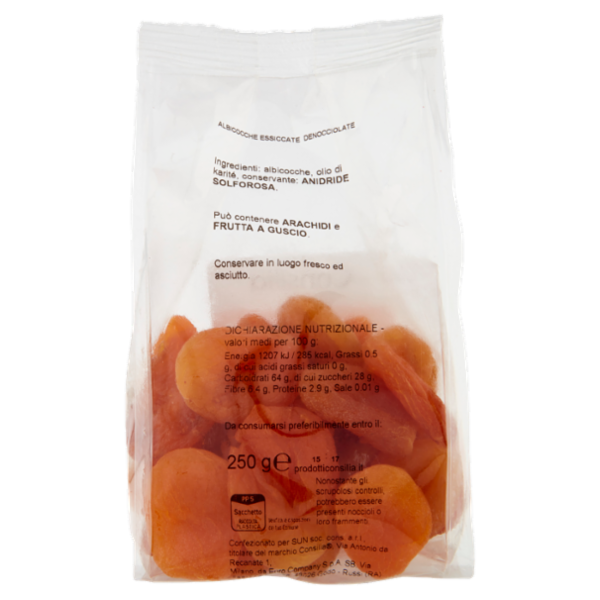 Consilia Albicocche Essiccate 250 g