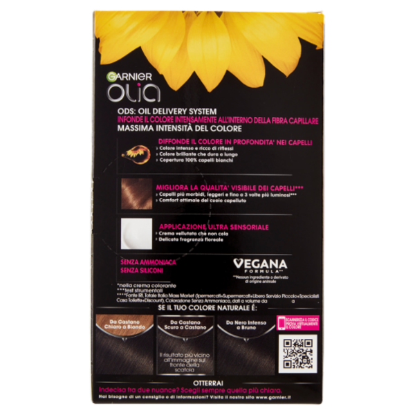 Garnier Olia Tinta Capelli, Senza Ammoniaca, Soft black 30