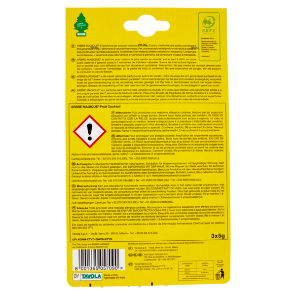 Arbre Magique Fruit Cocktail 3 x 5 g