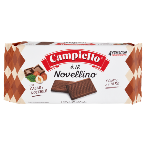 Campiello è il Novellino con Cacao e Nocciole 360 g