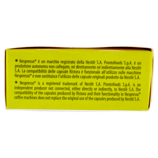ristora Tè al Limone capsule compatibili con macchine Nespresso* 10 x 8 g