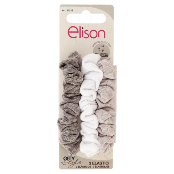 elison City Style Elastici Small Natural 3 pz