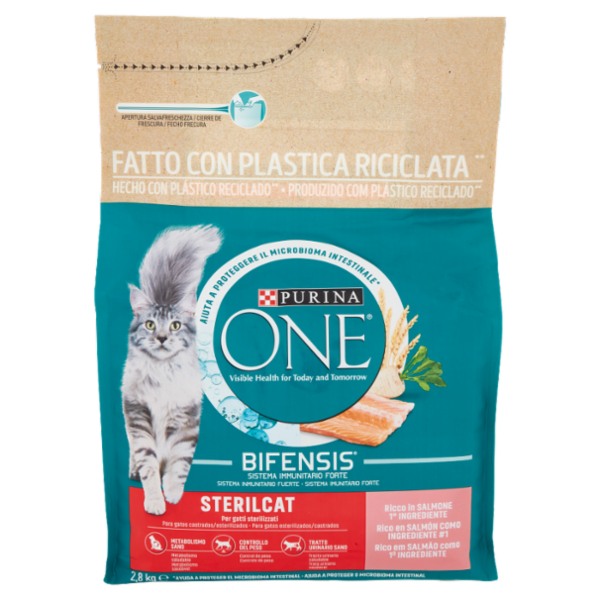 PURINA ONE Sterilcat Ricco in Salmone 2,8 kg