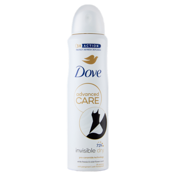 Dove advanced Care invisible dry white freesia & violet flower scent anti-perspirant 150 ml