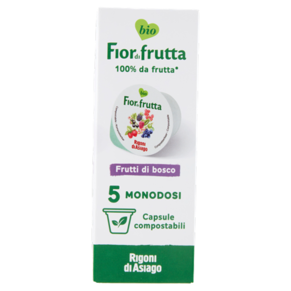 Rigoni di Asiago Fiordifrutta Frutti di bosco bio 5 x 20 g